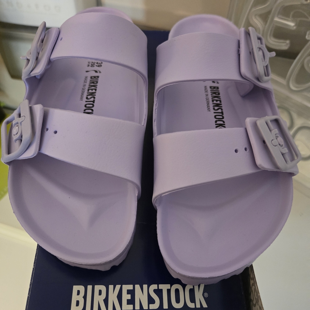 Birkenstock Arizona EVA Sandals in Lavender
